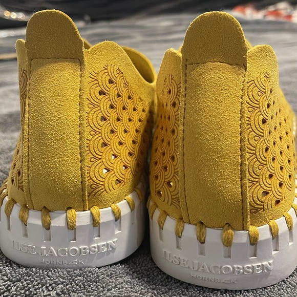 Ilse Jacobson Women’s Tulip Yellow “Hornback” Slip On Low Top Shoes. Sz EUR 37 - Picture 3 of 7